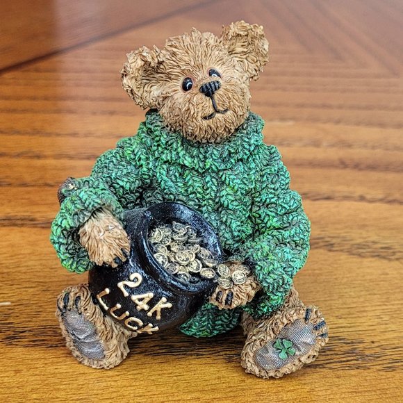 Boyds Bears Other - Boyds Bears Resin #227799 Lucky Liam "End Of The Rainbow"